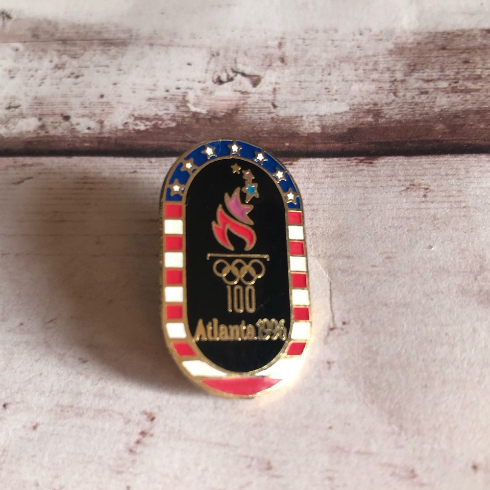 1996 Officially Licensed Centennial 100 Atlanta Georgia Olympic Games Pins - Picture 5 of 9